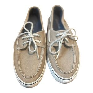 Casual Tan Boat Shoes